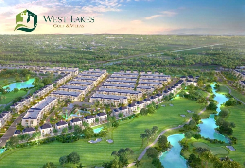 West Lakes Golf Villa – Khu biệt thự đẳng cấp tại Long An